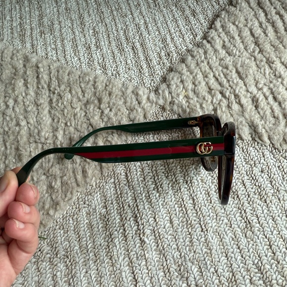 Gucci Brown Tortoise Sunglasses main image 5